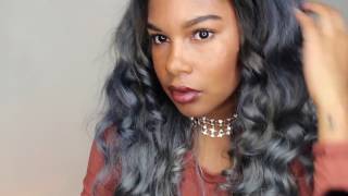 How to Dye Black Hair to Silver Grey l LAVY Hair
