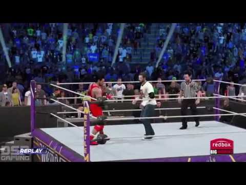 WWE2K15 My Career Mode (PS4/60fps) pt127 - Retirement Match: WMXXX vs. Silva (final, WHAT A MATCH)