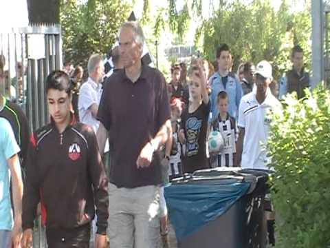KNVB Bekerfinale 2012 Zwaluwen F6 - Rhoda '76 F2 Voorbereiding