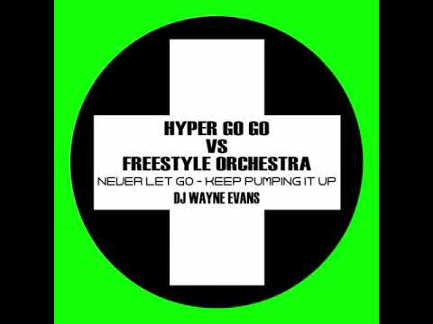 Hyper Go Go Vs Freestyle Orchestra   Never Let Go Keep Pumping It Up