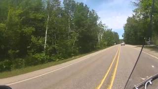 preview picture of video 'Ride To Whitefish Point'