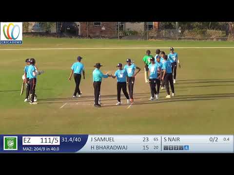 U15 National Champions : Mid Atlantic Zone Vs East Zone