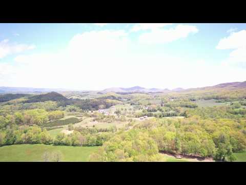 Chilhowie, VA in Early May Drone Footage