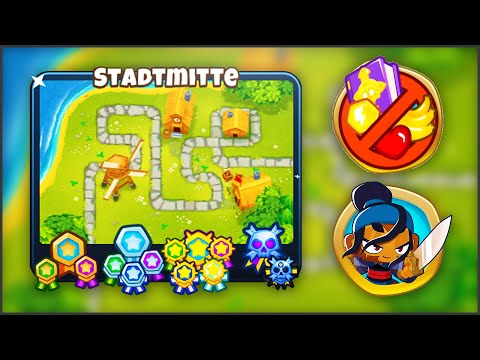 Stadtmitte (Chimps/Schimpansen) || Lösung (Ohne Affenwissen) || Bloons TD6