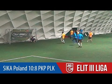 SIKA Poland 10:8 PKP PLK - ELIT III Liga ZIMA 2017