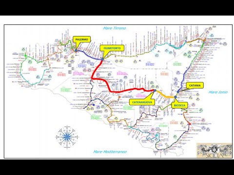 TUTORIAL: IL RADDOPPIO PALERMO-CATANIA, SPIEGATO DALL'ING. DI MARIA - TRATTA BICOCCA-ENNA,