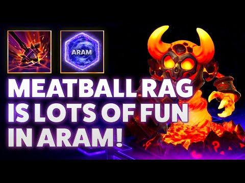 ARAM LOST CAVERN - MEATBALL RAG IS LOTS OF FUN IN ARAM!