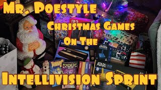 Mr. Poestyle Christmas Homebrew Games On The Intellivision Sprint