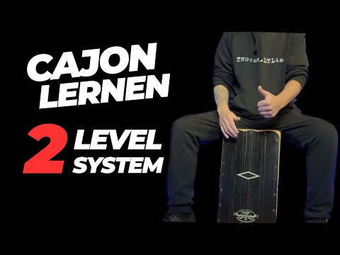 Cajon lernen für leicht Fortgeschrittene (2 Level System)