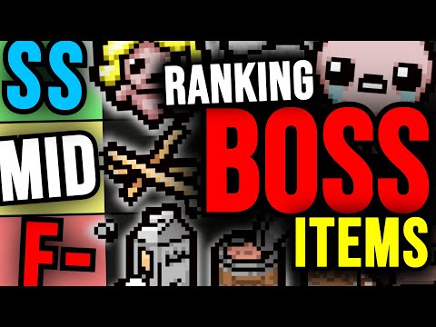 Ranking Isaac BOSS Items by Their USEFULNESS