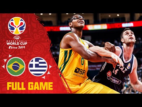 Brazil v Greece decided by a single point! - Full Game - FIBA Basketball World Cup 2019