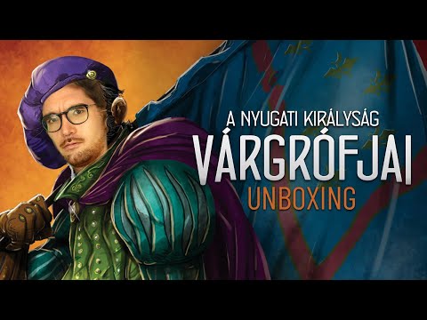 A Nyugati Királyság Várgrófjai társasjáték  UNBOXING - reflexshop