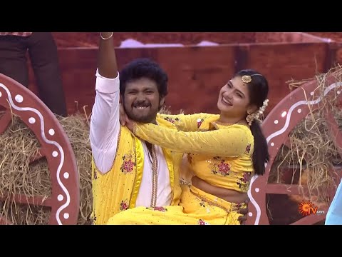 Vacchukka Vacchukka Dance -#Ashwin & #Divya  Rocks the Stage 🔥|  Naanga Ready Neenga Readya | SunTV