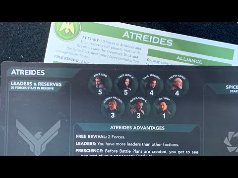 Comparing Atreides in Dune vs Dune Conquest