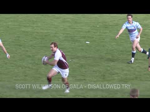 RUGBY MAGIC MOMENT: SCOTT WILKINSON DISALLOWED TRY AT THE PEEBLES 7s 2017