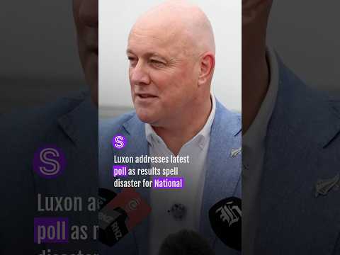 Thumbnail for Luxon addresses latest poll as results spell disaster for National | Stuff.co.nz