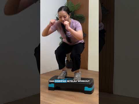 Gambar Kinetic Aerobic Stepper - Hitam/Biru