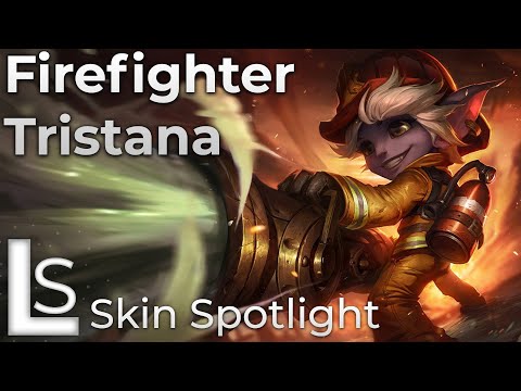 Firefighter Tristana - Skin Spotlight - Day Job Collection - League of Legends - Patch 10.3