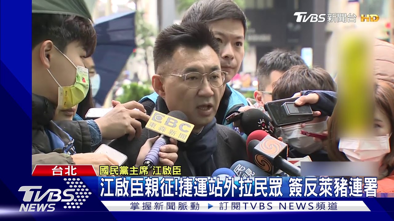 公投罷免齊宣傳！周六馬江赴桃　連署反萊豬