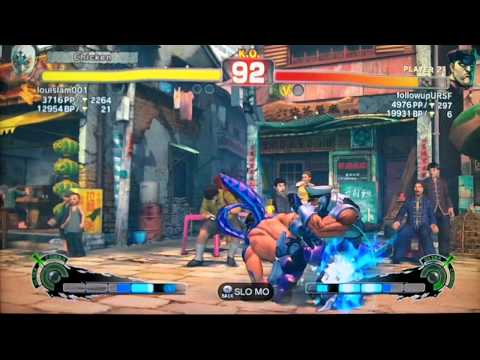 SSF4 AE:2012 louislam001 (El Fuerte) vs followupURSF (Bison)