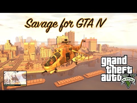 Savage From GTA V For GTA IV