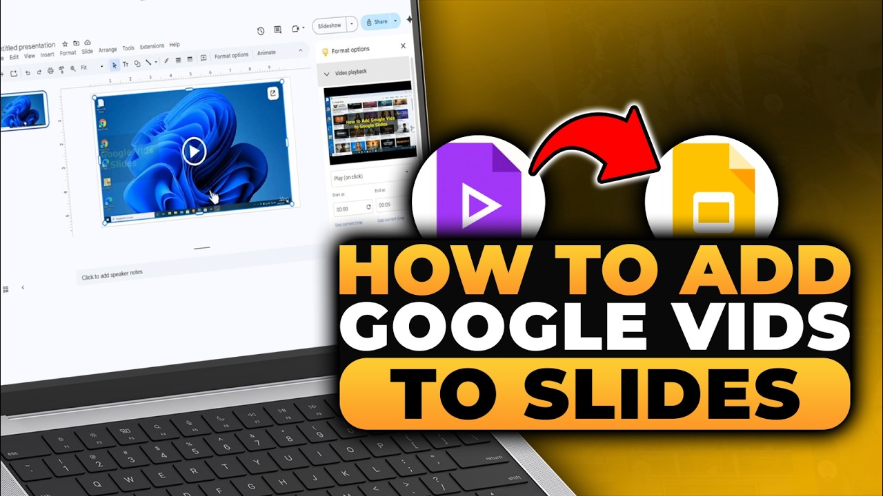 How To Add Google Vids To Google Slides (FAST & EASY) | 100% WORKS | NO Yapping, To The Point!