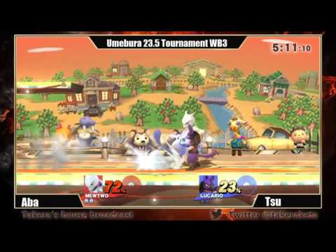 Takera's House Tournament WB3(WSF) Abadango(Mewtwo) vs Tsu(Lucario) 20160710