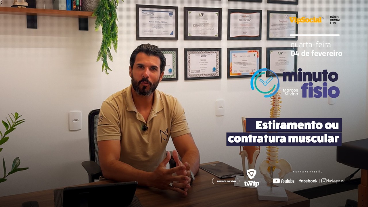 Minuto Fisio explica as diferenças entre estiramento e contratura muscular