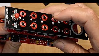 Video thumbnail for C.K. Builds a Befaco MIDI Thing euro rack module (eurorack) by C.K. Haun