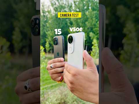 iPhone 15 vs vivo v50e camera test 🔥