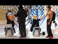 FAT GUY Vs 6 PACK Picking Up Girls Social Experiment