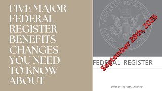 5 Big Veteran Benefit Changes You Need to Know!