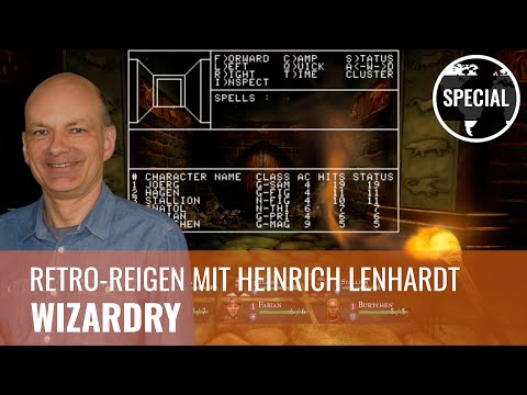 Retro-Reigen: Heinrich Lenhardt spielt Wizardry - Proving Grounds of the Mad Overlord (GERMAN)