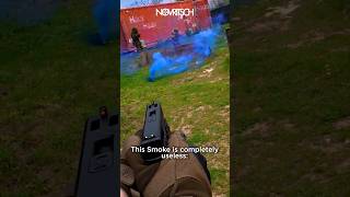 This Smoke Is Completely Useless 💭 #airsoft #grenade #smoke #military #funny