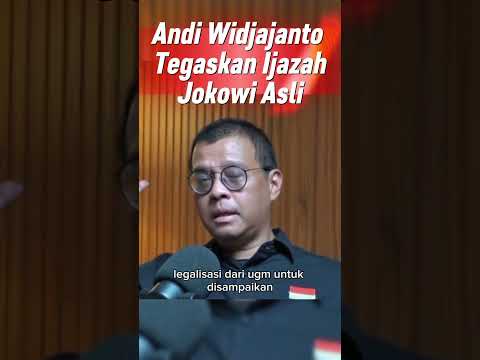 Andi Widjajanto Tegaskan Ijazah Jokowi Asli