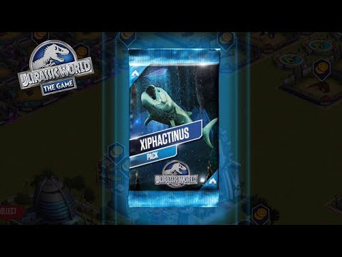 Xiphactinus Pack Opening - Jurassic World The Game