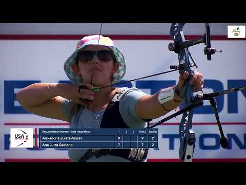 2025 SoCal Showdown USAT #3 - Recurve Women: Zuleta Visser vs. Caetano