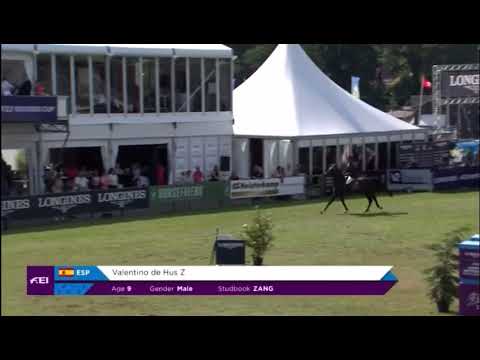 Recorrido de Santiago Nuñez en la Copa de Naciones de Geesteren