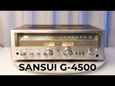 🎶 Sansui G-4500 Vintage Stereo Receiver — Professionally Serviced | Tested | 🎥 Video Included image 22