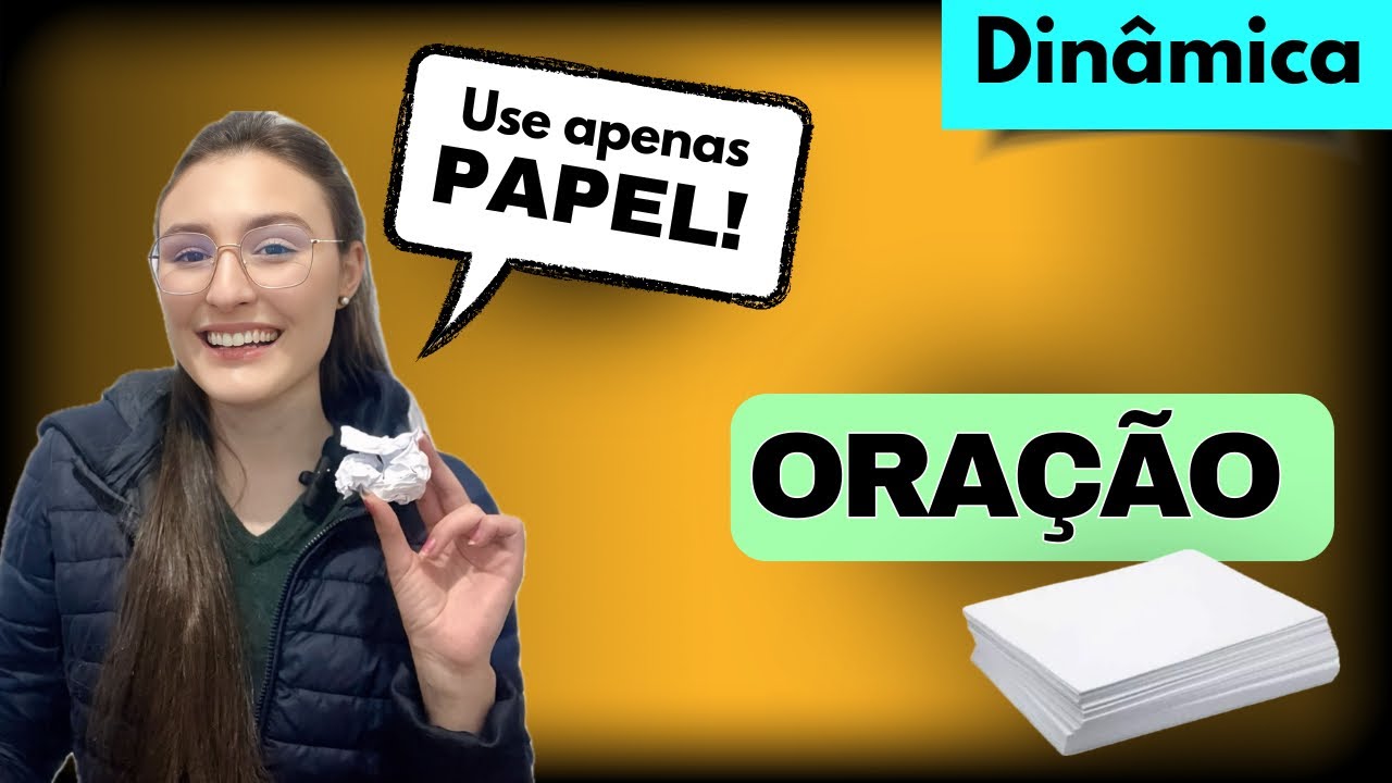 DINÂMICA SOBRE ORAÇÃO/ DINÂMICA FÁCIL E RÁPIDA/QUEBRA GELO/ DINÂMICA PARA CÉLULA DE JOVENS #dinamica