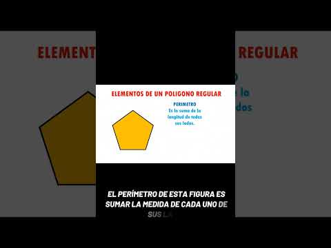 Elementos del Polígono Regular Super Facil
