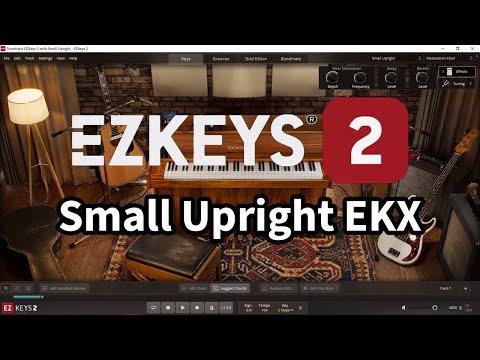 Toontrack EZkeys 2 with Small Upright EKX All Presets DEMO