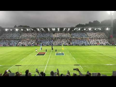 AB : ASM Barrage Top14 / Pena Baiona, arrivée des joueurs et ambiance à Jean Dauger