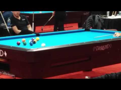 Corey Deuel controversial 10 Ball break at the Super Billiards Expo