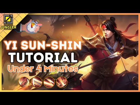 4-Minute Yi Sun-Shin Tutorial in Jungle || (MLBB S35) 2025