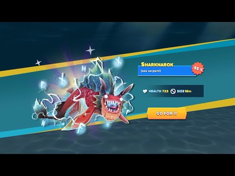 Got Sharknarok shark 85% off from Jawsome Discount Hungry Shark Evolution