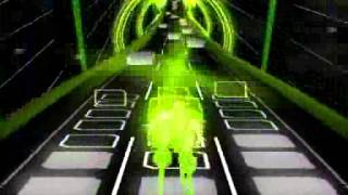 【へら旧動画集】Audiosurf - 効果音をBF2に差し替えてプレイ MEC Ver.