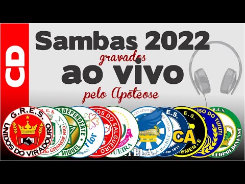 CD Sambas de Enredo 2022 ao vivo - Grupo Epecial #aud22