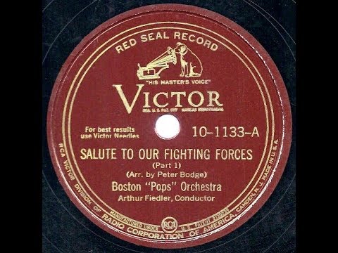 1944 Boston Pops - Salute To Our Fighting Forces (Parts 1 & 2)