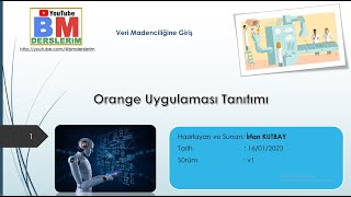 20 - Orange Programının Tanıtımı
